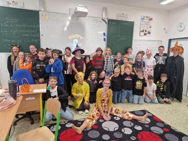 Halloween – projektový den v angličtině