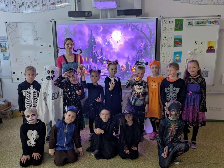 Halloween v 1. třídě